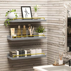 RYOFOBETTO Floating Shelves for Wall Decor, Living Room, Picture Frames - Image 2