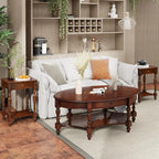 LEEMTORIG Solid Wood Side Table - Image 3