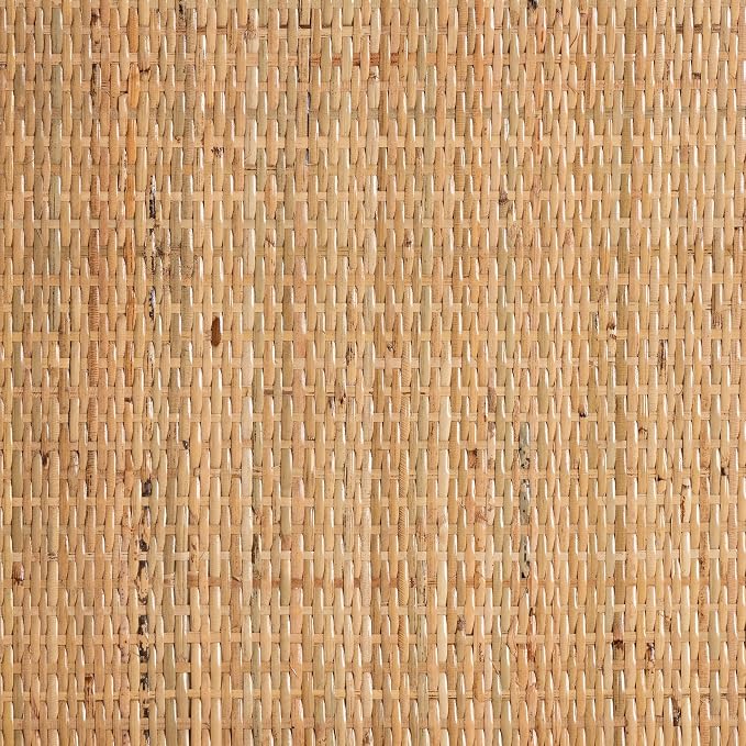Bali & pari Lombok Modern Bohemian Natural Rattan 2-Tier Console Table - Image 8
