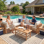 ABCASA Outdoor Patio Sectional Furniture Set - Image 3