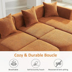 VANOMi 109.84" Modular Sectional Sofa - Image 5