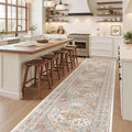 3x16 Runner Rug Non Slip, Washable Hallway Runner Rug, Living Room, Extra Long by Zesthome