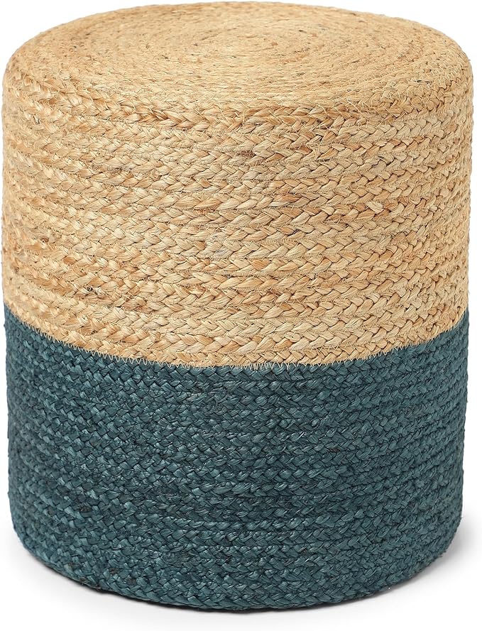 REDEARTH · Cylindrical Pouf Foot Stool Ottoman - Image 3