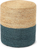 REDEARTH · Cylindrical Pouf Foot Stool Ottoman by REDEARTH