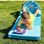 Dinosaur Kids Sofa Bed with Removable Washable Cover & Magic-Tape Backrest – - Image 5