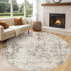 UERMEI 8ft Round Area Rug Living Room Rugs - Image 2