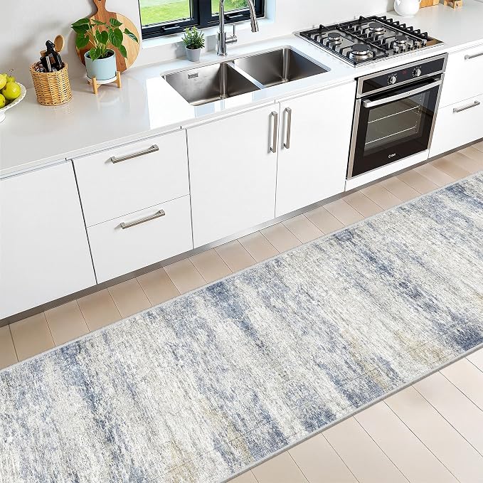 2x12 Runner Rug Non Slip, Washable Hallway Runner Rug, Laundry Room, Soft - Image 5