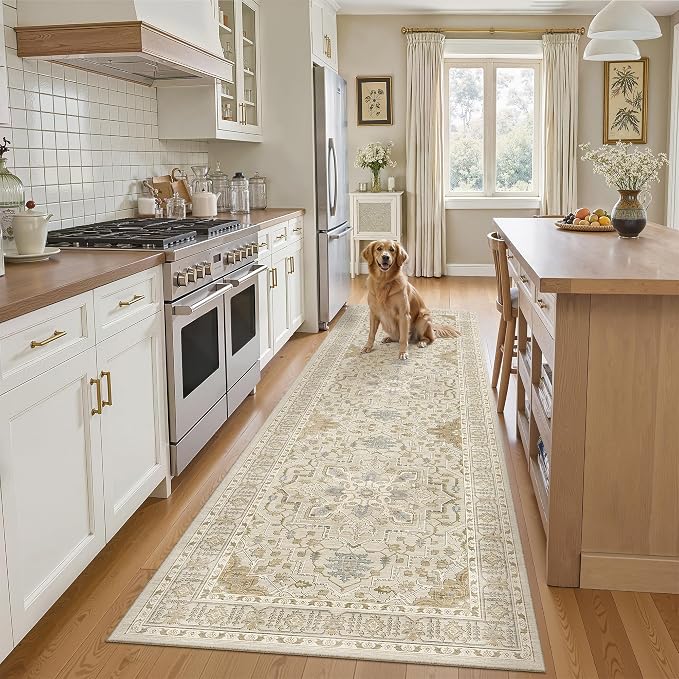 Madane Kitchen Runner 2'6''x8' Soft Rug Runners by Madane