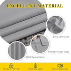 NICETOWN Blackout Silver Grey Living Room Curtains - Image 4
