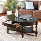 Solid Wood Oval Coffee Table by JESONVID