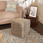 REDEARTH · Cube Pouf Foot Stool Ottoman - Image 2