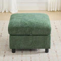 WUTUTUEE 25”Square Storage Ottoman Module by WUTUTUEE