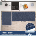 BEQHAUSE Kitchen Rugs and Mats 2PCS Non-Slip, Machine Washable Rugs - Image 2