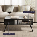 Furnify Mid Century Modern Coffee Table, CoffeeTable - Image 4