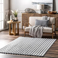 nuLOOM SuperiorWash Collection Kai Silver, Fluffy and Cozy, High Traffic by nuLOOM
