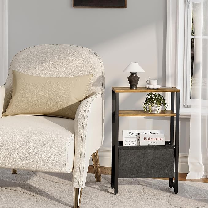 Narrow Side Table, Slim End Table - Image 6