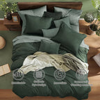 Monbix Queen Comforter Set - Image 2