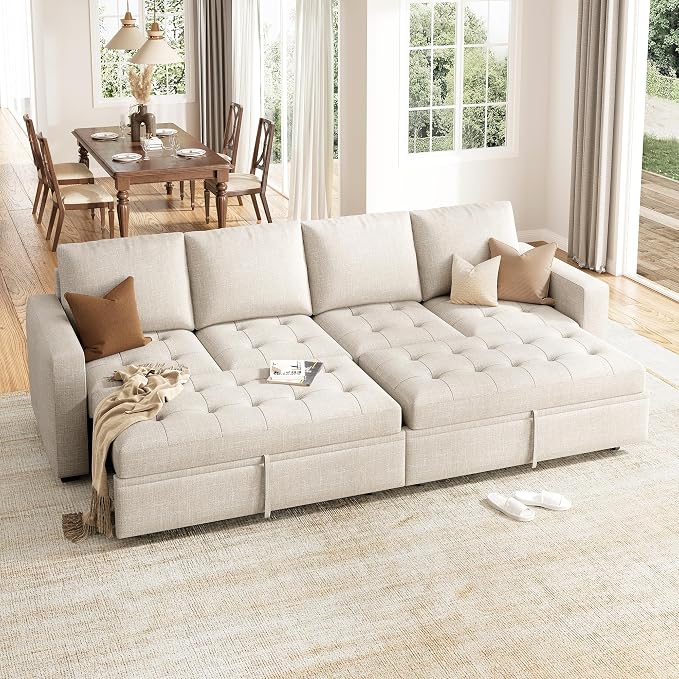 HONBAY Modular Sectional Sleeper Sofa - Image 3