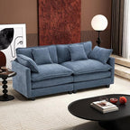 Ihanherry Cloud Sofa 77 Inch Loveseat, Modern Sectional Couch, 2-Seats Sofa by iHanHerry