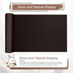 KING MOUNTAIN Leather Repair Patch, 16 x 60 Inches self Adhesive Leather Repair - Image 2