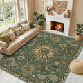 Vacuum-Friendly, 9x12 Washable Area Rug by meejou