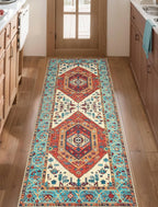 SERISSA 2x5 Washable Non Slip Boho Runner Rug by SERISSAHomeDecorCollection