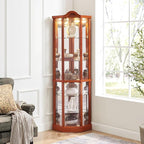 Glass Corner Display Cabinet - Image 9