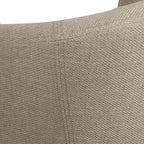 HomePop Barrel Shaped Accent Chair, Light Brown - Image 8