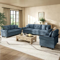 HERA'S HOUSE 3 Pieces Modular Sectional Sofa Sets, Oversized Couch Set by HERASHOUSE