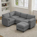 87'' U-Shaped Sectional Sofa by HATPPTO