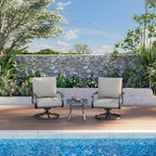 HOMREST Outdoor Swivel Rocker Patio Chairs - Image 9