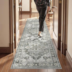 Kitchen Runner Rug Non Slip Washable Rugs 2.5x8, Carpet Runner by Restydon