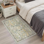 Madane Washable Area Rug 2x3 Small Entryway Rugs Non-Slip, Low Pile Floor Carpet - Image 4