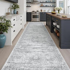 Soalmost Washable Hallway Runner Rug 3x12 Kitchen Entry Rugs Non-Slip, Foldable - Image 3