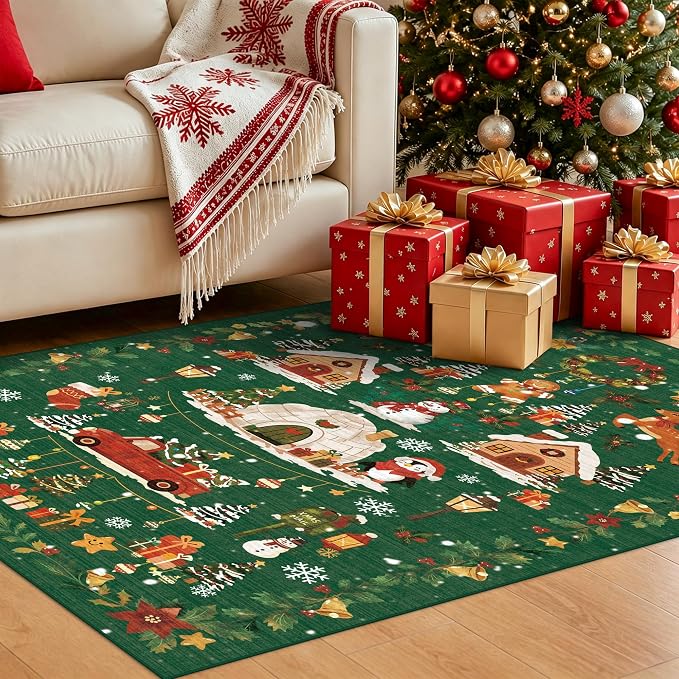 Christmas 2x3 Entryway Area Rug - Image 2