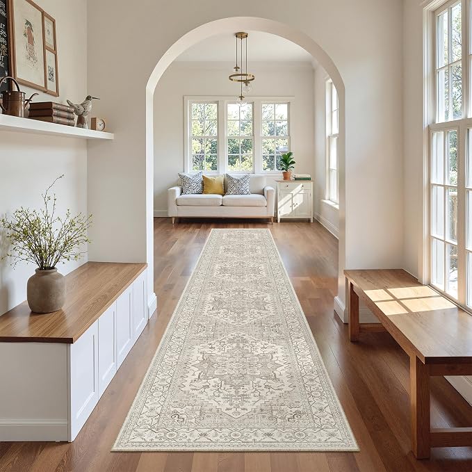 Madane Washable Runner Rugs 2x12 Long - Image 4