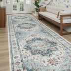 Madane 4x12 Wide Hallway Runner Rug Washable - Image 2