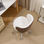 VINGLI Cute Small Swivel Desk Chair Comfy - Image 7