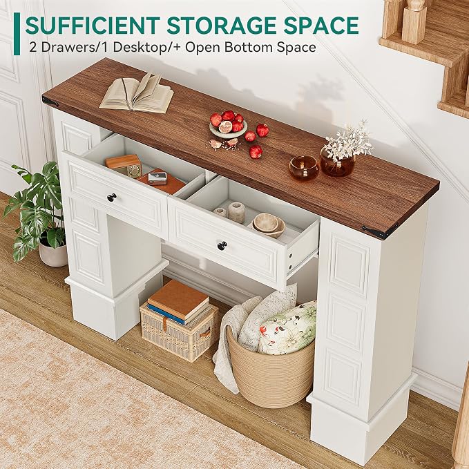 YITAHOME Farmhouse Console Table - Image 3