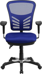 Flash Furniture Nicholas Mid-Back Swivel Office and Gaming Chair, Ergonomic - Image 7