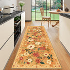 DUKINO 2.6x8 Runner Rug, Washable Runner Rug by DUKINO