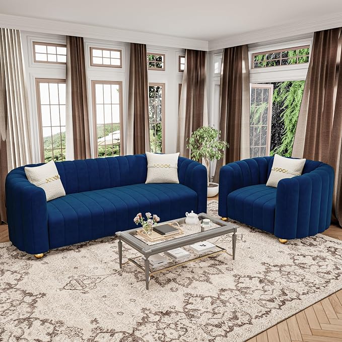 42" Velvet Sofa Chair for Living Room, Modern Single Sofa - Image 6