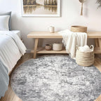UERMEI 6ft Round Area Rug Living Room Rugs - Image 3