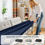 Hokway Couch Cushion Covers Stretch Cushion Covers Sofa Seat Cushion Slipcover - Image 4