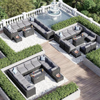 Aoxun 15 Piece Patio Furniture Set - Image 3