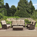 HILLGA Luxury High Back Patio Furniture Set by HILLGA