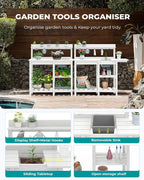 SERWALL Outdoor Potting Bench - Image 5