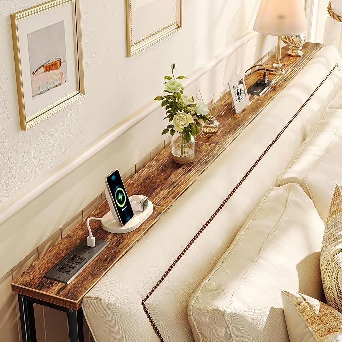 SUPERJARE 79 Inch Sofa Table - Image 2