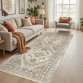 3x8 Runner Rug Non Slip Washable Rugs by Restydon
