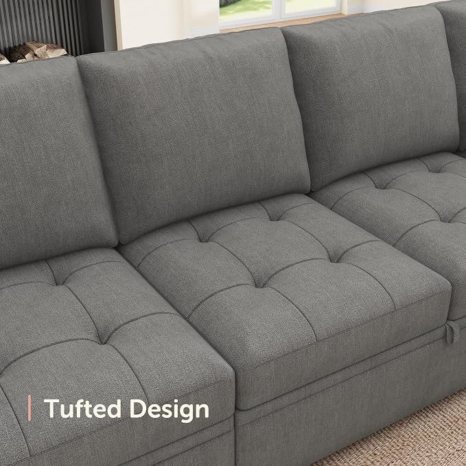 HONBAY Modular Sectional Sleeper Sofa - Image 8